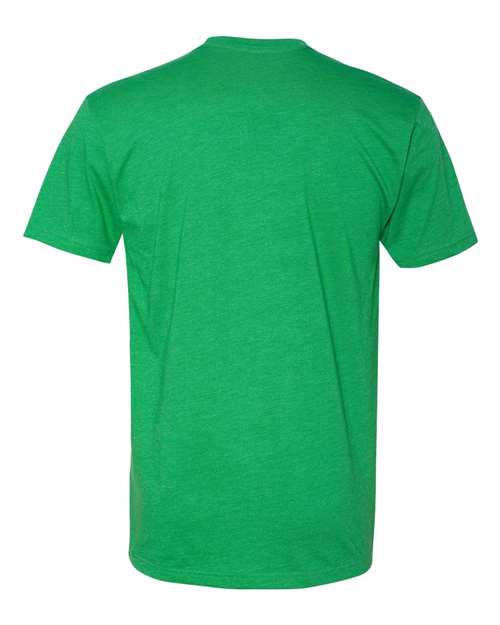 Unisex CVC T-Shirt - Kelly Green Back