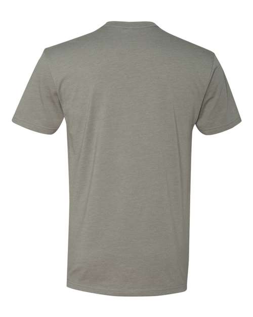 Unisex CVC T-Shirt - Stone Grey Back