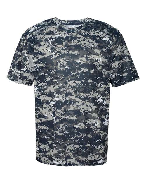 Men's Digital Camo T-Shirt - Navy Digital Front