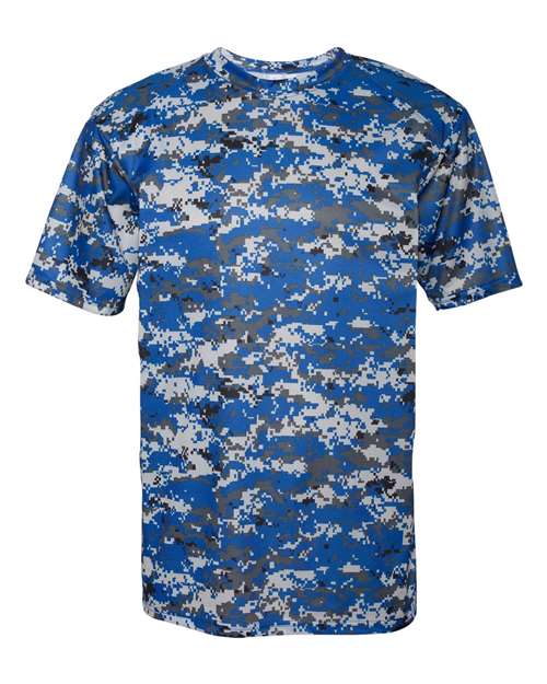 Men's Digital Camo T-Shirt - Royal Digital Front