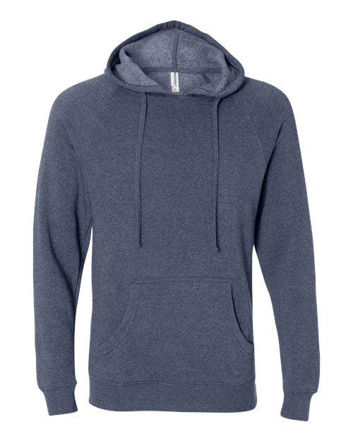 Unisex Special Blend Raglan Hooded Sweatshirt - Midnight Navy Front