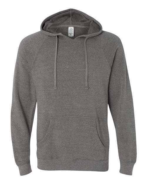Unisex Special Blend Raglan Hooded Sweatshirt - Nickel Front