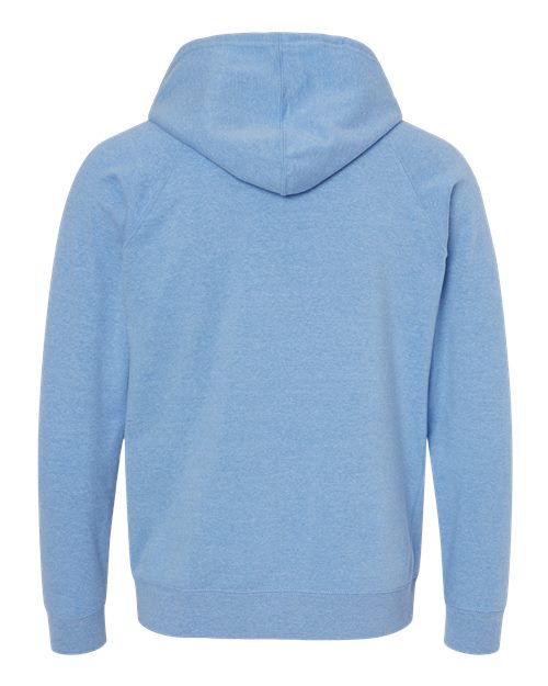Unisex Special Blend Raglan Hooded Sweatshirt - Pacific Back