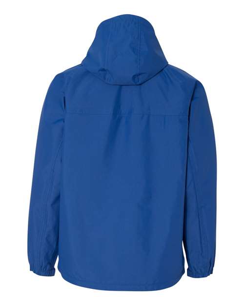 Unisex Torrent Waterproof Hooded Jacket - Tech Blue Back