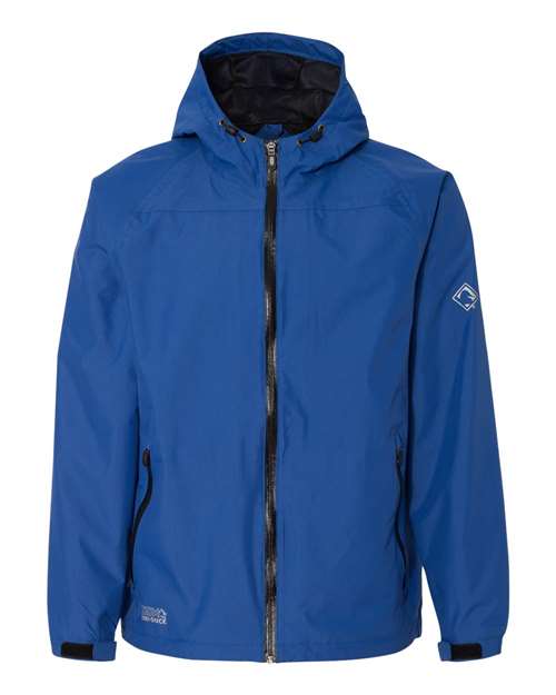 Unisex Torrent Waterproof Hooded Jacket - Tech Blue Front