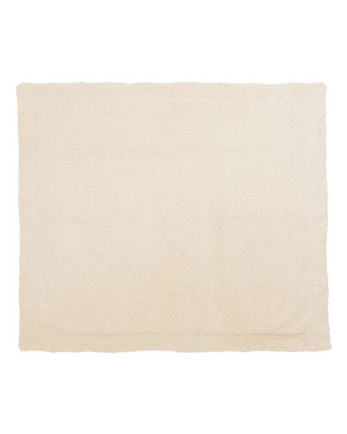 Micro Mink Sherpa Blanket - Black Back