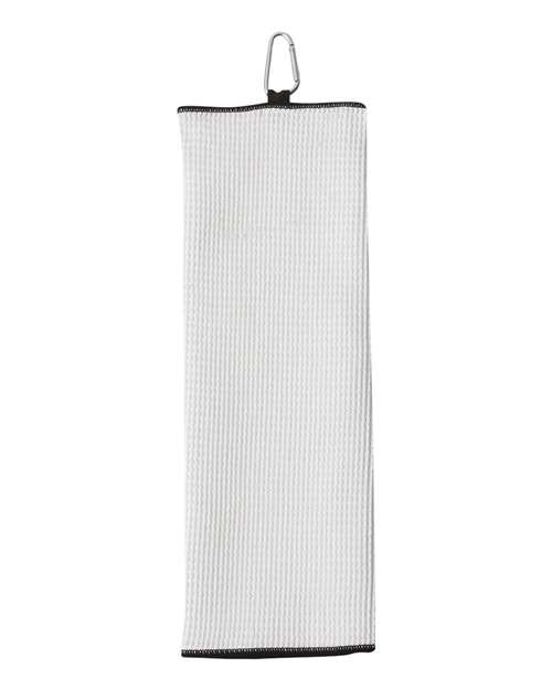 Fairway Golf Towel - White Front