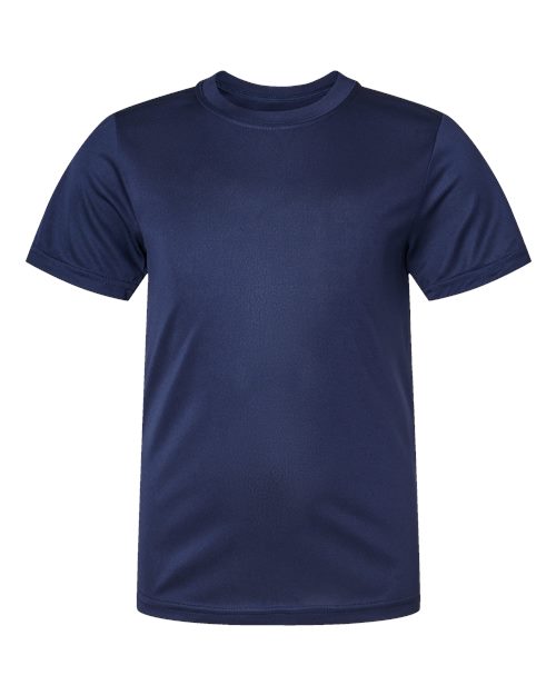 Youth Nexgen Performance T-Shirt - Navy Front