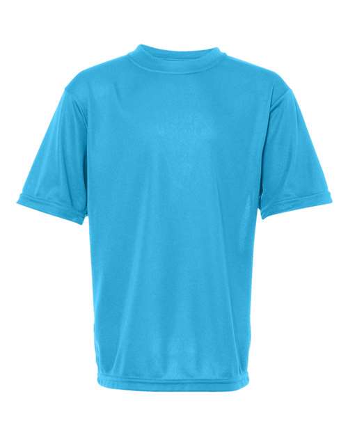 Youth Nexgen Performance T-Shirt - Power Blue Front