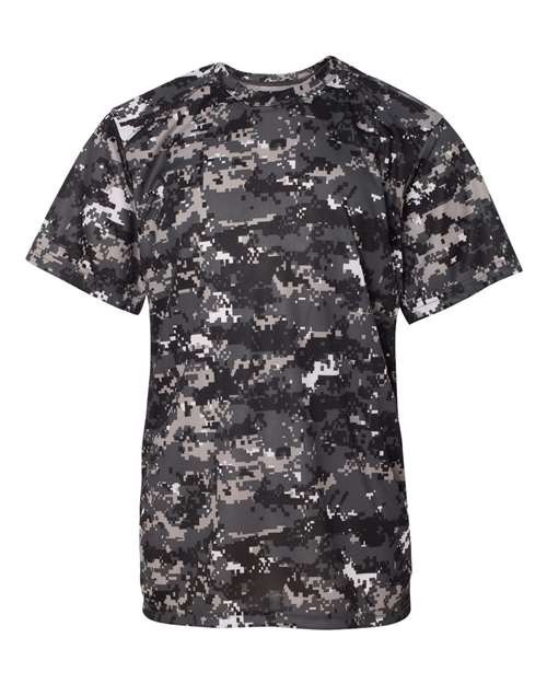 Youth Digital Camo T-Shirt - Graphite Digital Front