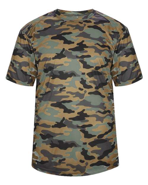 Youth Camo T-Shirt - Sand Front