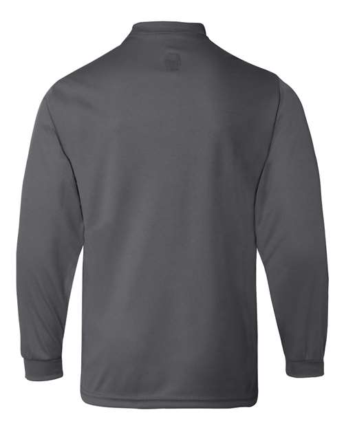 Youth Performance Long Sleeve T-Shirt - Graphite Back