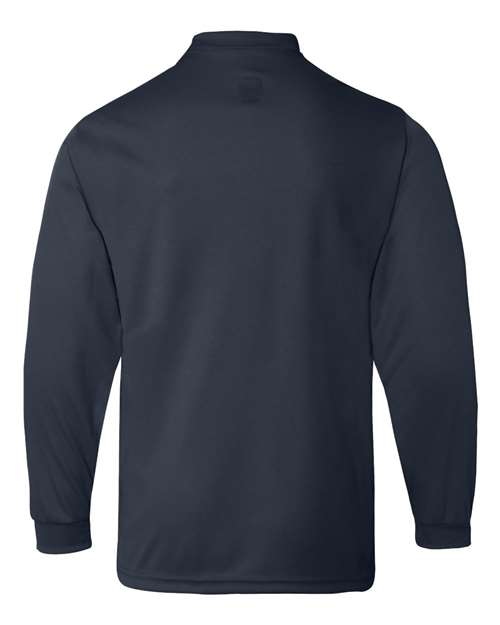 Youth Performance Long Sleeve T-Shirt - Navy Back