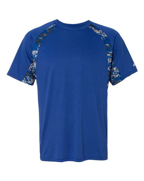 Men's Hook Digital T-Shirt - Royal/ Royal Front