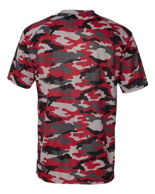 Men's Camo T-Shirt - Red Back