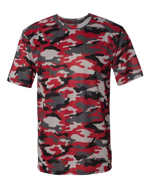 Men's Camo T-Shirt - Red Front