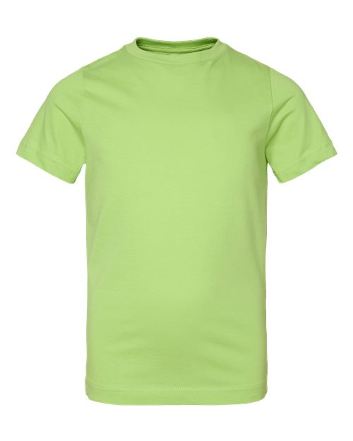 Youth Fine Jersey Tee - Key Lime Front