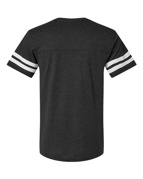 Men's Football Fine Jersey Tee - Vintage Smoke/ White Back
