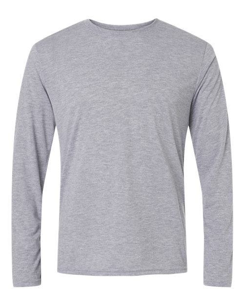 Unisex Performance® Long Sleeve T-Shirt - Sport Grey Front