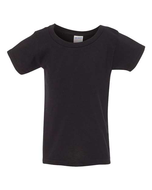 Gildan Toddler Heavy Cotton™ T-Shirt - Black Front