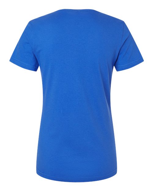 Women's Softstyle® V-Neck T-Shirt - Royal Back