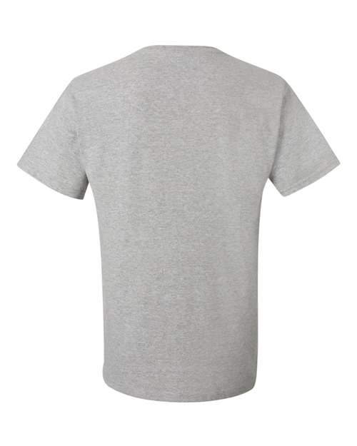 Unisex Dri-Power® 50/50 Pocket T-Shirt - Athletic Heather Back