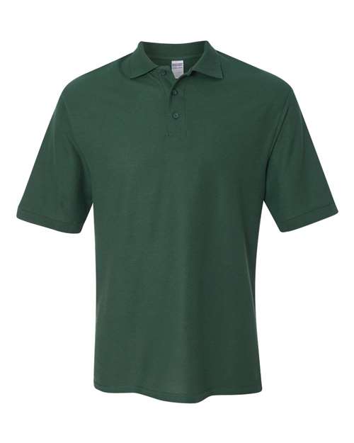 Men's Easy Care™ Piqué Polo - Forest Green Front