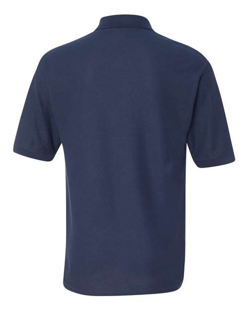 Men's Easy Care™ Piqué Polo - J. Navy Back