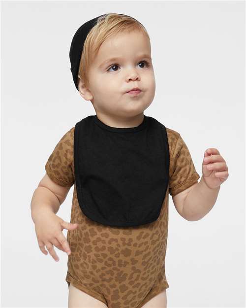 Rabbit Skins Infant Premium Jersey Bib - Model Front