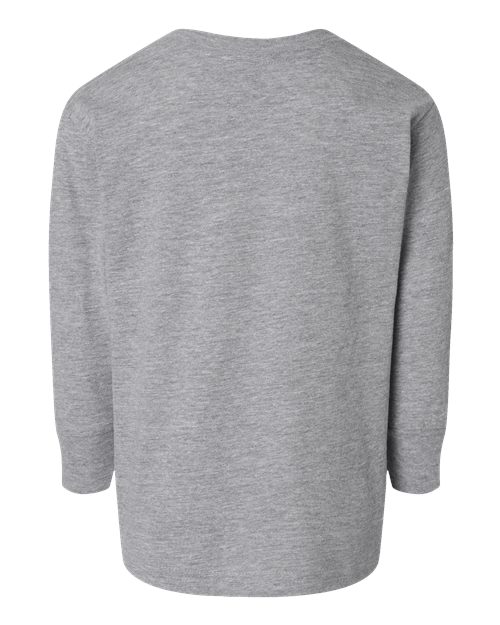 Toddler Fine Jersey Long Sleeve Tee - Heather Back