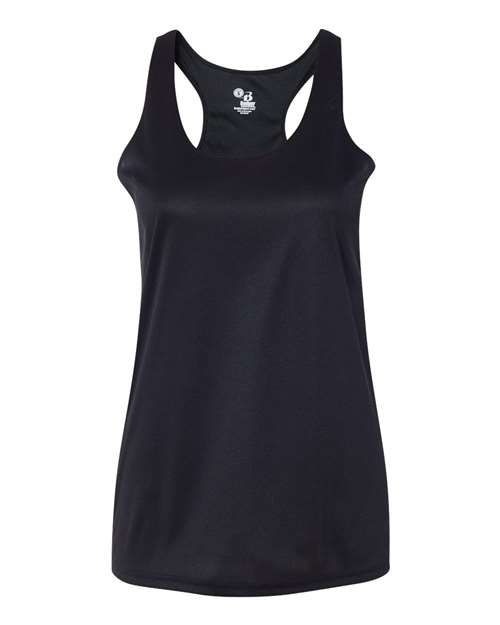 Women’s B-Core Racerback Tank Top - Black Front