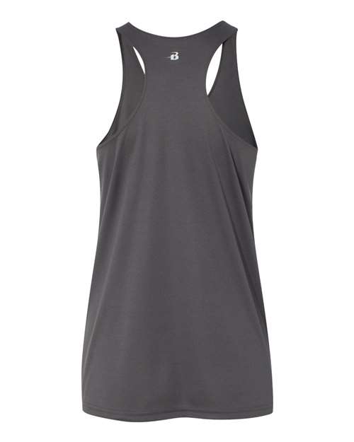 Women’s B-Core Racerback Tank Top - Graphite Back