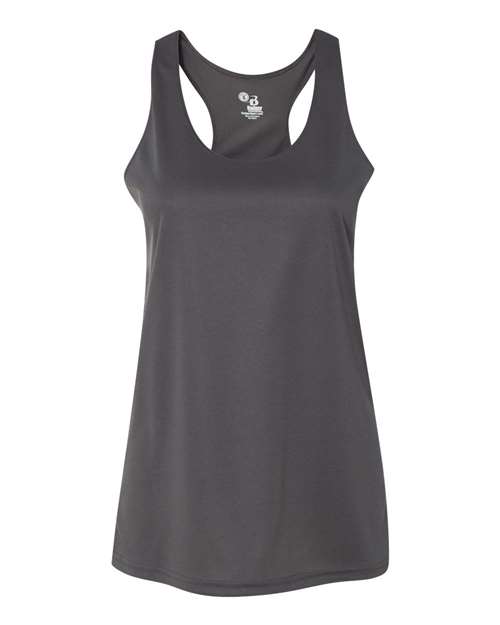 Women’s B-Core Racerback Tank Top - Graphite Front