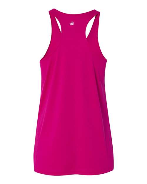 Women’s B-Core Racerback Tank Top - Hot Pink Back