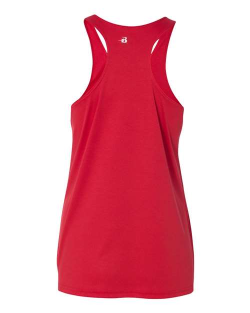 Women’s B-Core Racerback Tank Top - Red Back