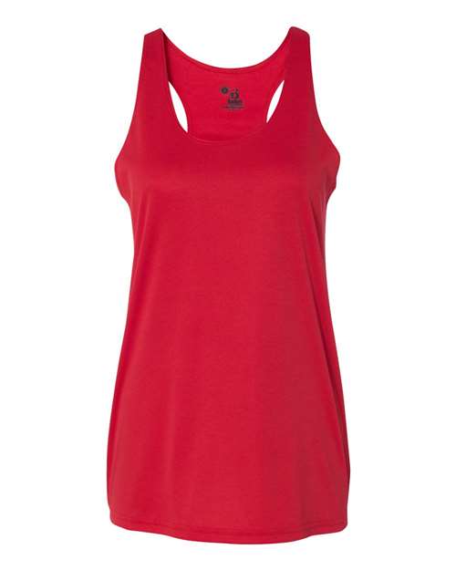 Women’s B-Core Racerback Tank Top - Red Front