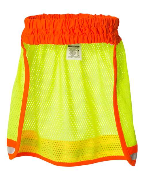 Hard Hat Sun Shield - Lime Front