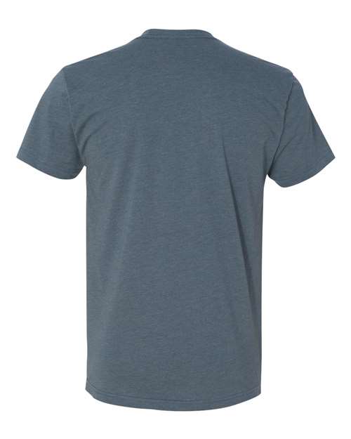 Unisex CVC T-Shirt - Indigo Back