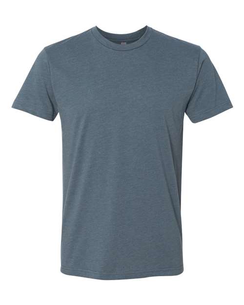 Unisex CVC T-Shirt - Indigo Front