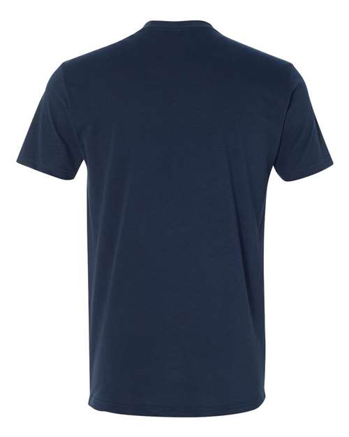Sueded T-Shirt - Midnight Navy Back