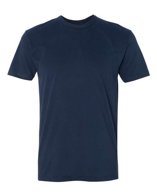 Sueded T-Shirt - Midnight Navy Front