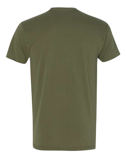 Sueded T-Shirt - Military Green Back