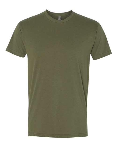 Sueded T-Shirt - Military Green Front