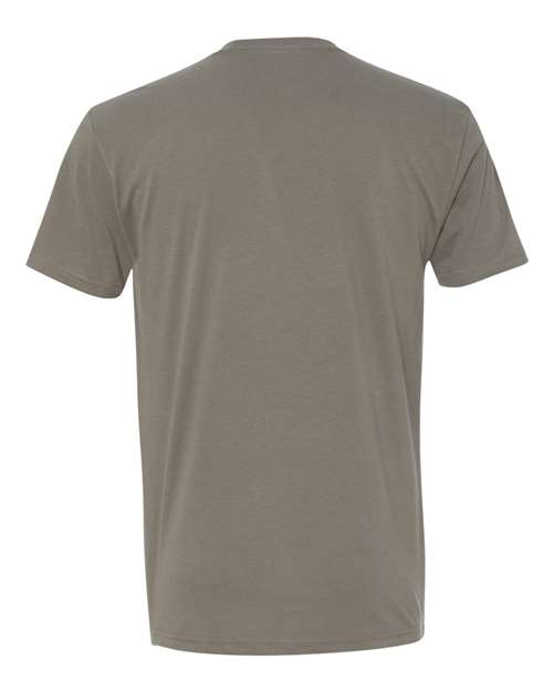 Sueded T-Shirt - Warm Grey Back