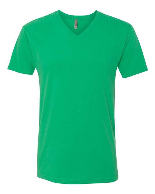 Men's Sueded V-Neck T-Shirt - Envy Front