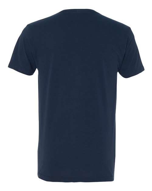 Men's Sueded V-Neck T-Shirt - Midnight Navy Back