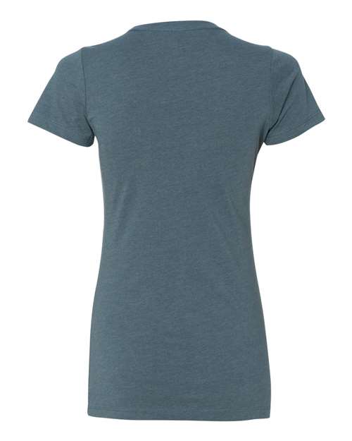 Women’s CVC T-Shirt - Indigo Back