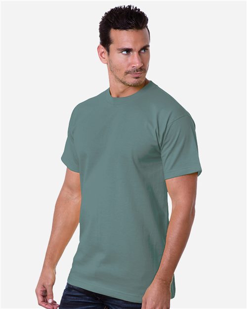 Unisex USA-Made Heavyweight T-Shirt - Papaya Front