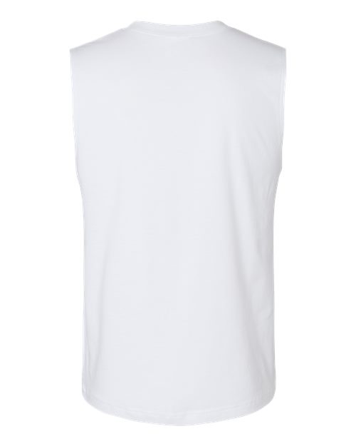 Jersey Muscle Tank - White Back