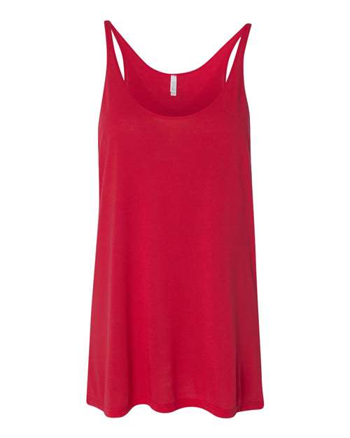 Women's Slouchy Tank - Red Front